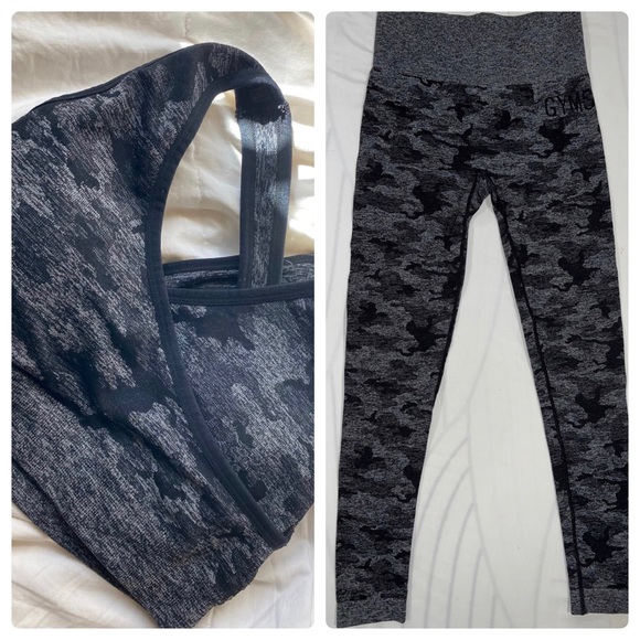Gymshark Camo Seamless Bundle (S) - Picture 1 of 3
